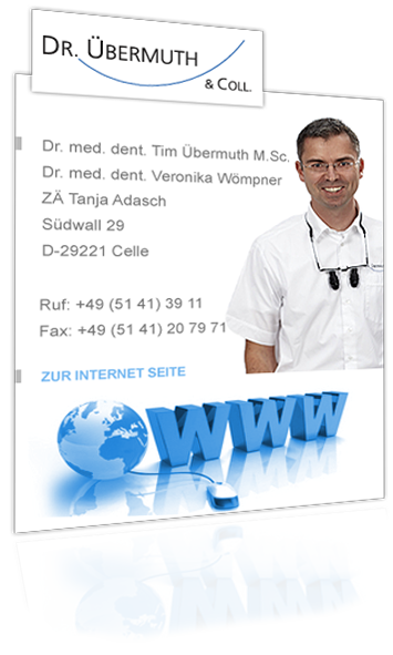 Zahnarzt - Celle - Dr. med. dent. Tim Übermuth